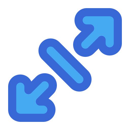 Fullscreen Generic Blue icon