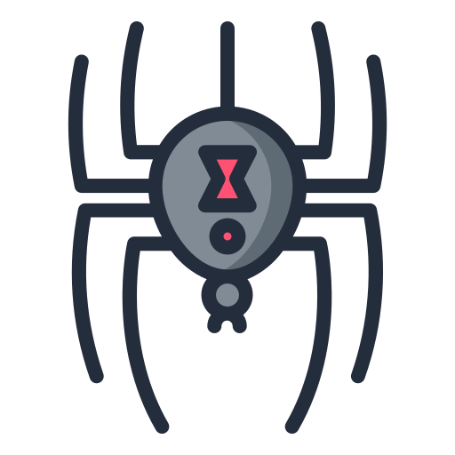 Black widow Generic Outline Color icon