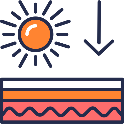 皮膚層 Generic Outline Color icon