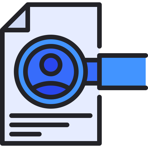 Document Generic Outline Color icon