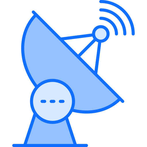 antena satelitarna Generic Blue ikona