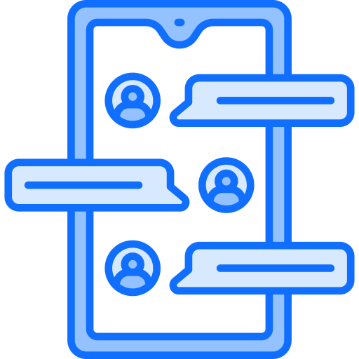 chat-gruppe Generic Blue icon