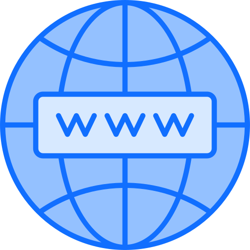 internet Generic Blue icon