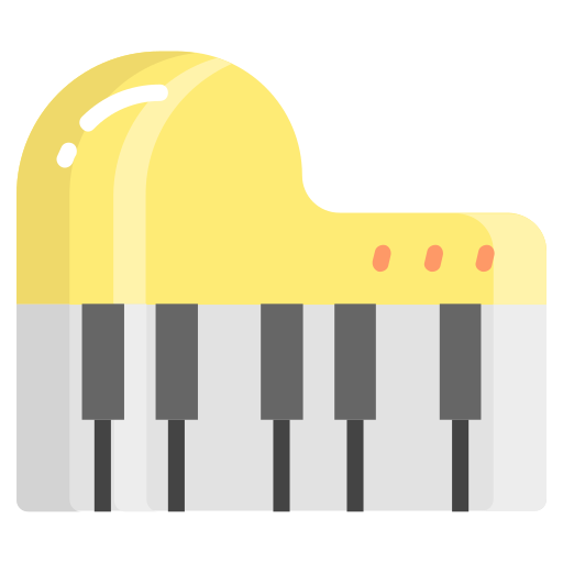 fortepian Generic Flat ikona