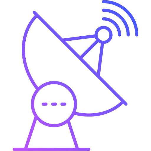antenna parabolica Generic Gradient icona
