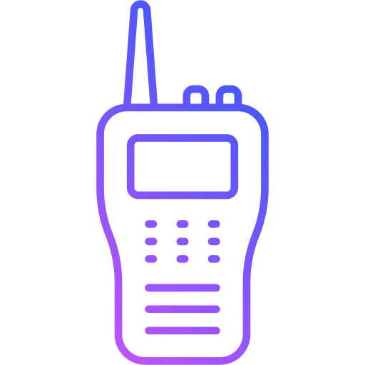 walkie talkie Generic Gradient icon