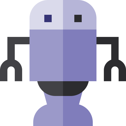 Робот Basic Straight Flat иконка