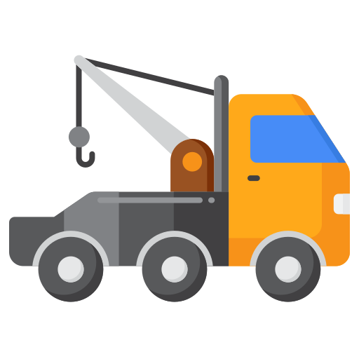 Tow truck Flaticons Flat icon