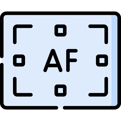 enfoque automático Special Lineal color icono