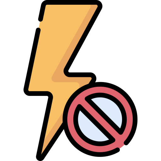flash apagado Special Lineal color icono