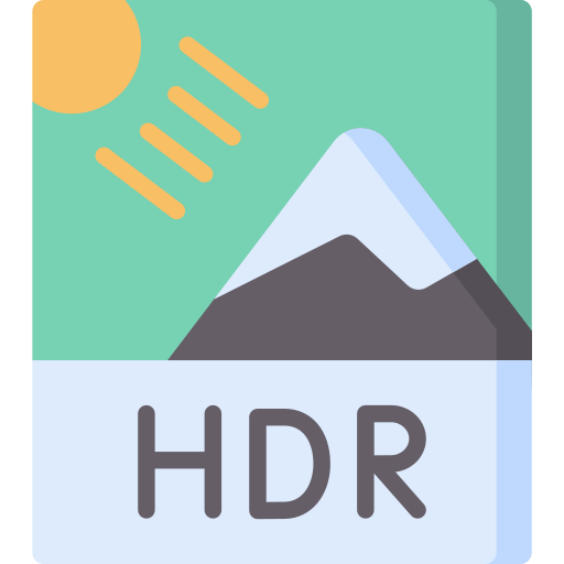 hdr Special Flat icon