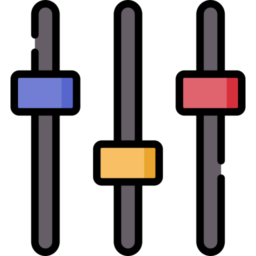 control Special Lineal color icono