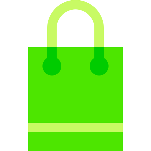 torba na zakupy Basic Sheer Flat ikona