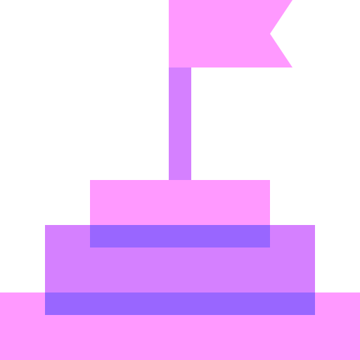 Pyramid chart Basic Sheer Flat icon