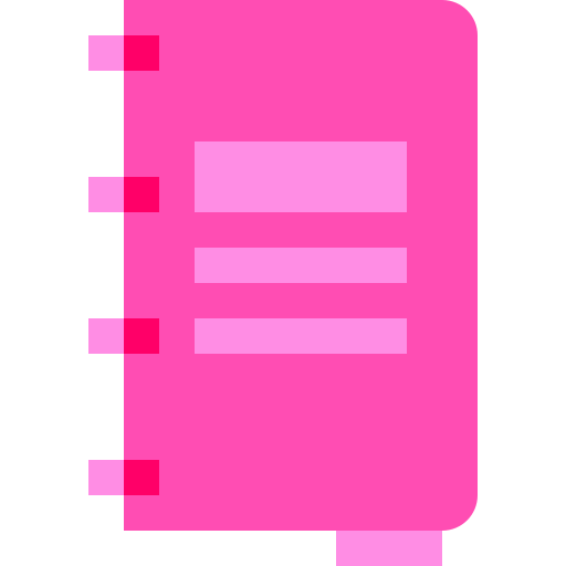 notizbuch Basic Sheer Flat icon