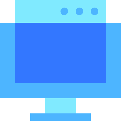ordenador Basic Sheer Flat icono