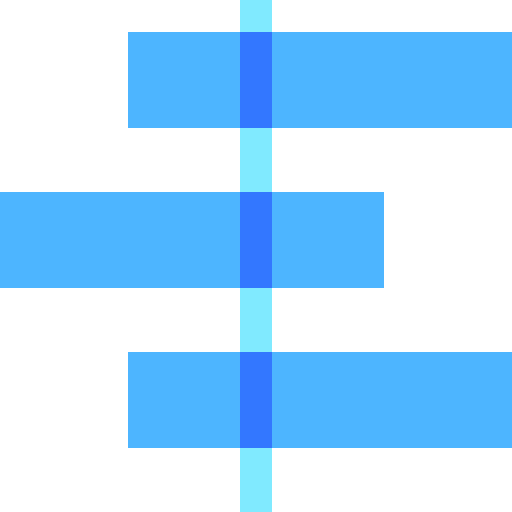 staafdiagram Basic Sheer Flat icoon