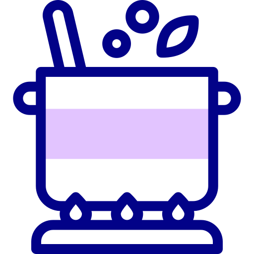 ポット Detailed Mixed Lineal color icon