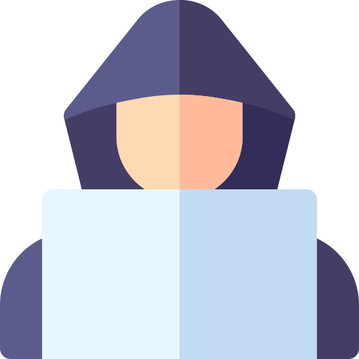 hacker Basic Rounded Flat icono