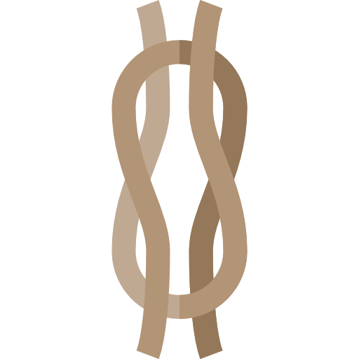 nudo Basic Straight Flat icono