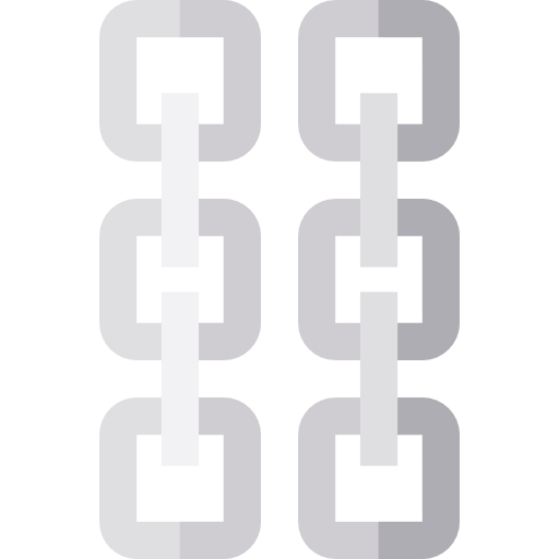 correntes Basic Straight Flat Ícone