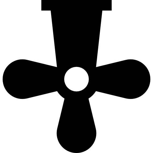 propeller Basic Straight Filled icon