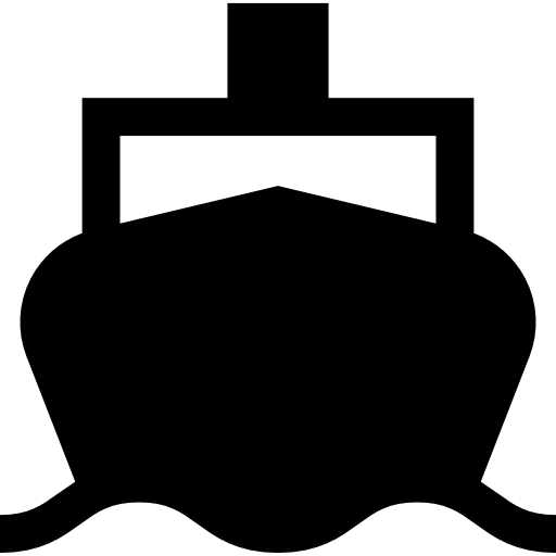 embarcacion Basic Straight Filled icono