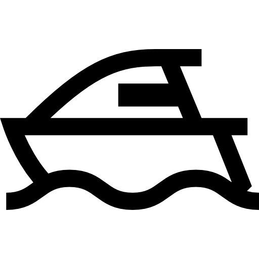 Yatch Basic Straight Lineal icon