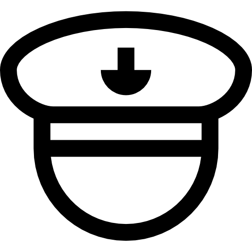 capitano Basic Straight Lineal icona