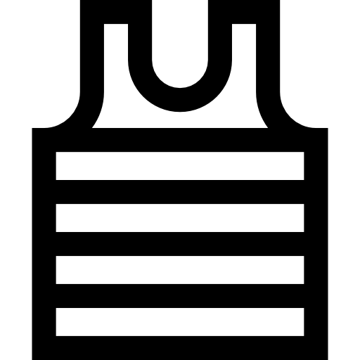 シャツ Basic Straight Lineal icon