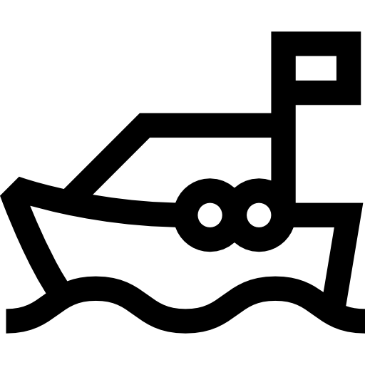 ボート Basic Straight Lineal icon