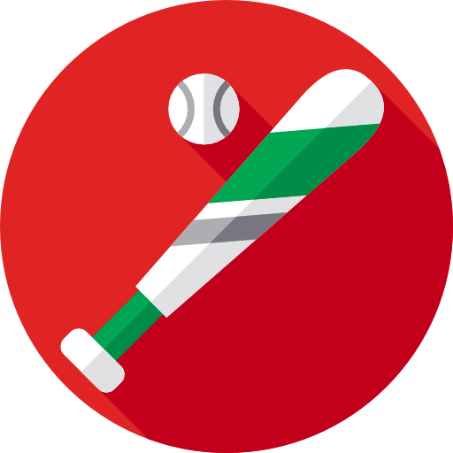 野球 Flat Circular Flat icon