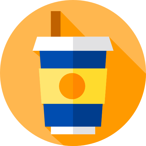 Drink Flat Circular Flat icon