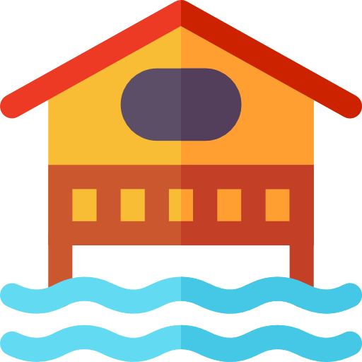casa al mare Basic Rounded Flat icona