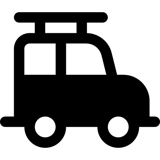 jeep Basic Rounded Filled ikona