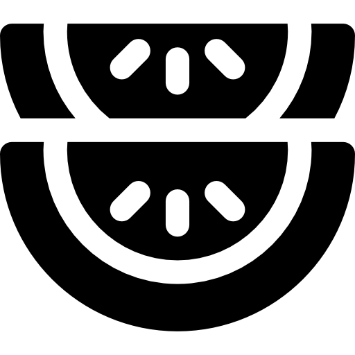 スイカ Basic Rounded Filled icon