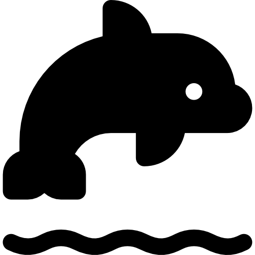 Dolphin Basic Rounded Filled icon