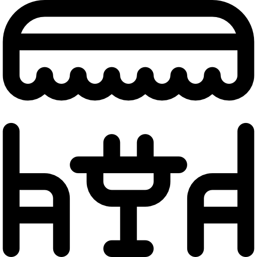 Терраса Basic Rounded Lineal иконка