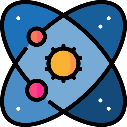 Solar system Special Lineal color icon
