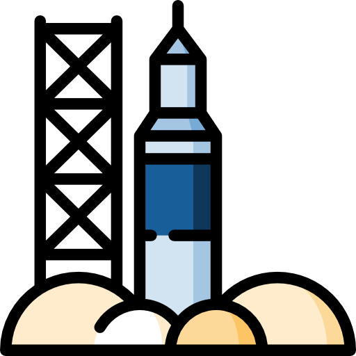 로켓 Special Lineal color icon