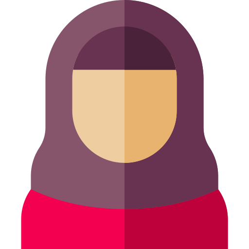 musulmán Basic Straight Flat icono