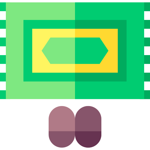 gebedsmat Basic Straight Flat icoon