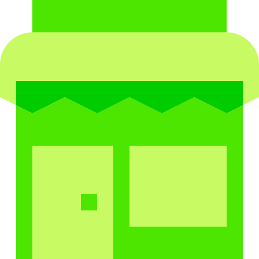 Shopping store Basic Sheer Flat icon