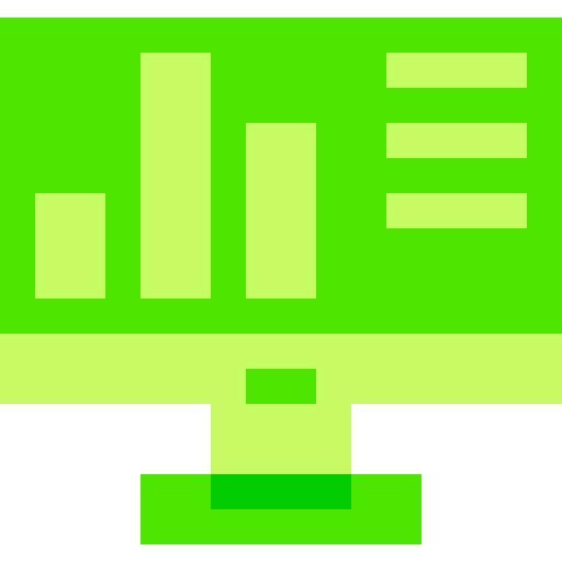 analítica de datos Basic Sheer Flat icono