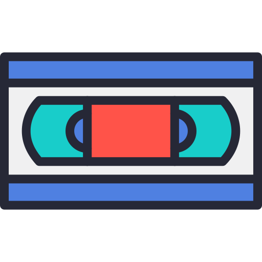 vhs band Generic Outline Color icon