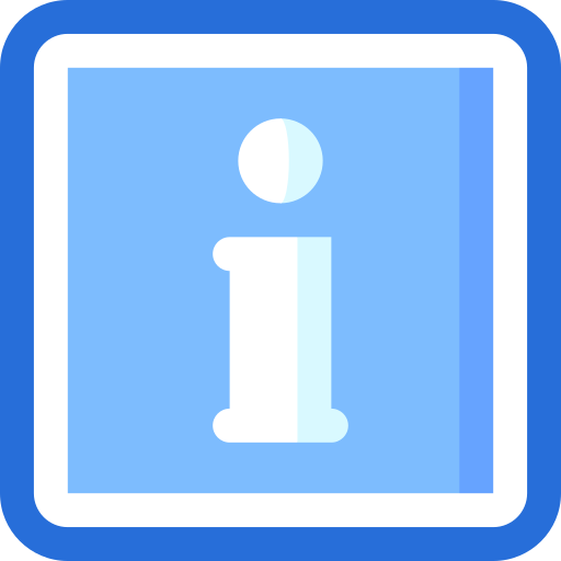 información Special Flat icono