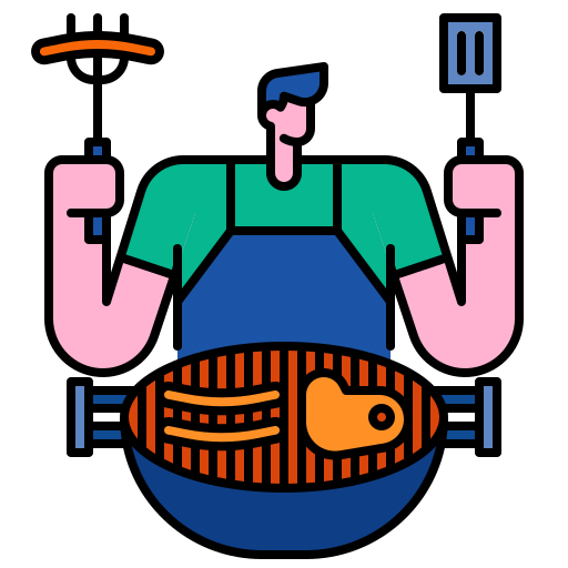 barbacue Generic Outline Color icon
