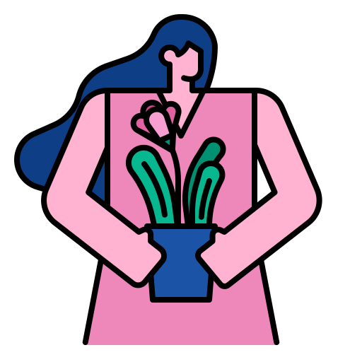 Flower pot Generic Outline Color icon