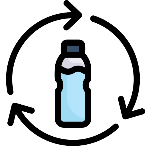 fles recyclen Generic Outline Color icoon
