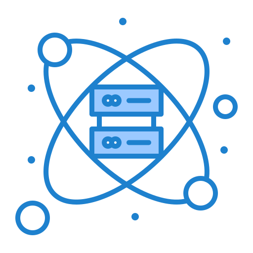 base de datos Generic Blue icono